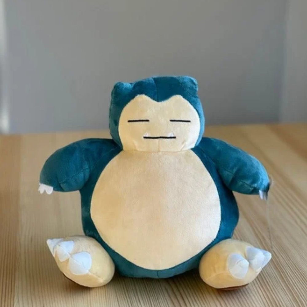 Pokemon Snorlax Stuffed Plush Cuddly Doll 12-inch NWT